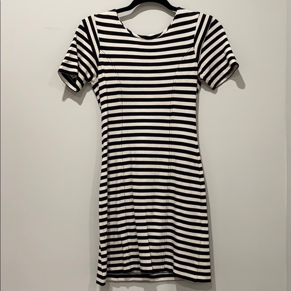 Striped Knit Dress - Picture 1 of 3